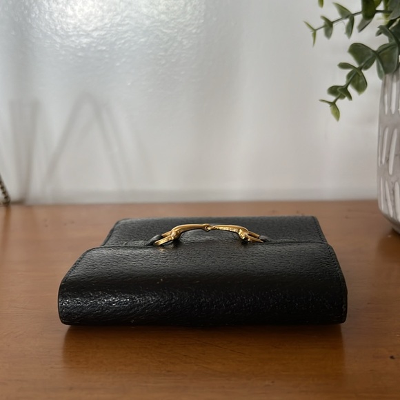 Gucci Vintage Iconic Horsebit Buckle Leather Wallet - Picture 6 of 12